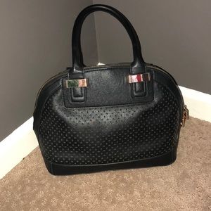 Black/gold purse